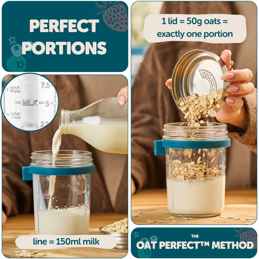 Overnight Oats Jar - 2 Pack (New for 2026)