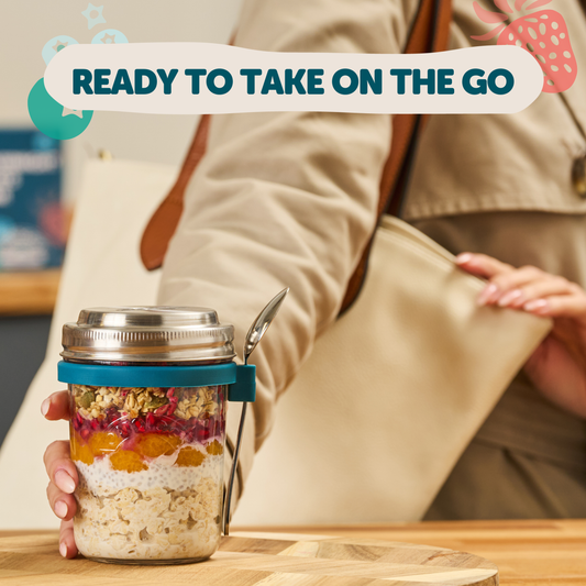 Overnight Oats Jar - 2 Pack (New for 2026)