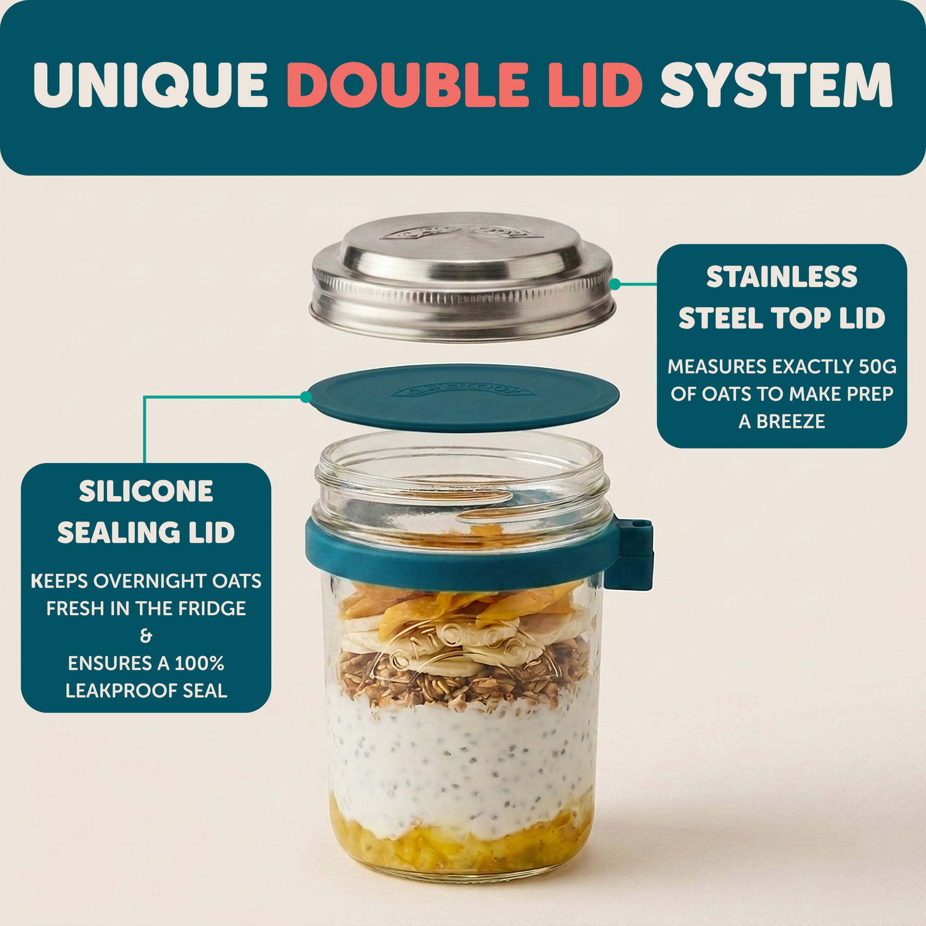 Overnight Oats Jar